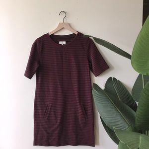 Lou & Grey striped shift dress w/ pockets!